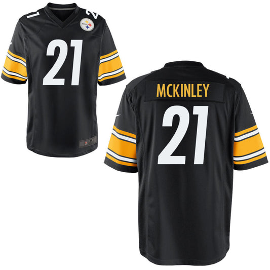 Football Jerseys P.Steelers #21 Javon McKinley Player Stitched Game Jersey