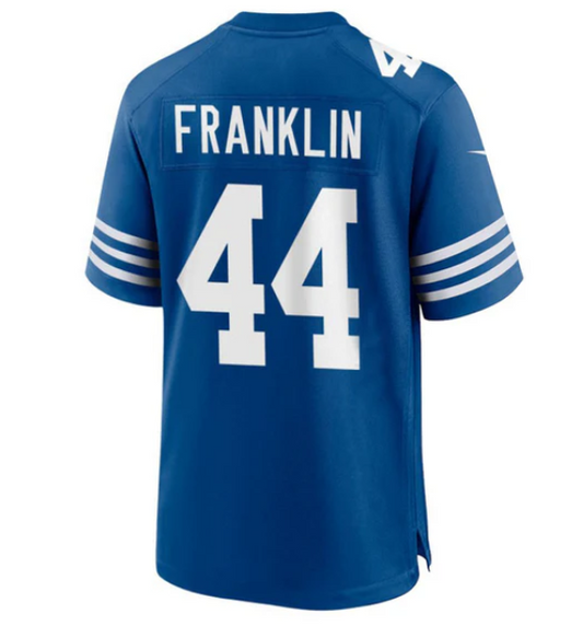 IN.Colts #44 Zaire Franklin Royal Alternate Game Stitched American Football Jerseys