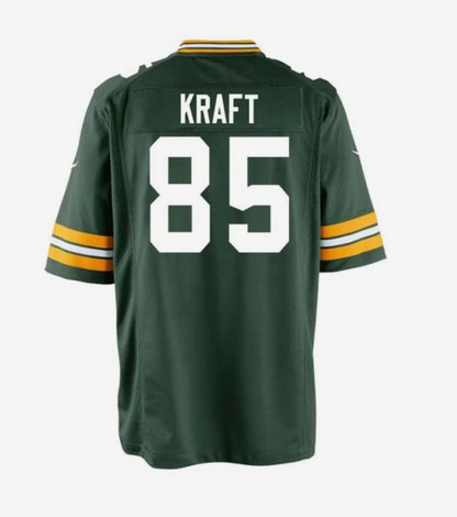 GB.Packers #85 Tucker Kraft Green Game Jersey Stitched American Football Jerseys