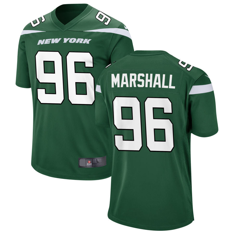 Football Jerseys NY.Jets #96 Jonathan Marshall Player Stitched Game Jersey