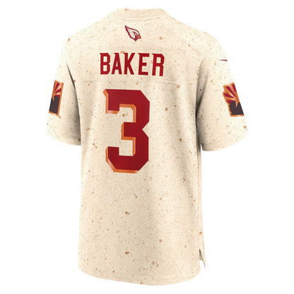 A.Cardinals #3 Budda Baker 2025 Rivalries Collection Game Jersey-Nery - Natural Stitched American Football Jersey-Nerys