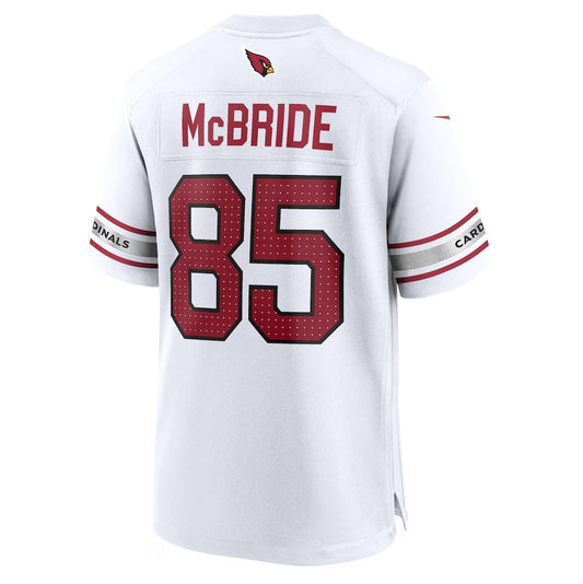 A.Cardinals #85 Trey McBride White Game Stitched American Football Jerseys