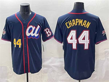 Boston Red Sox American League #44 Aroldis Chapman Navy 2025 All-Star Edition Limited Stitched Baseball Jersey