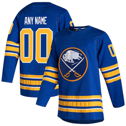 Custom B.Sabres 2020-21 Home Authentic Jersey Royal Stitched American Hockey Jerseys CROVYIE