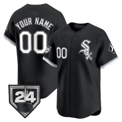 Custom Chicago White Sox 2024 Spring Training Patch Vapor Premier Limited¨C All Stitched Baseball Jersey
