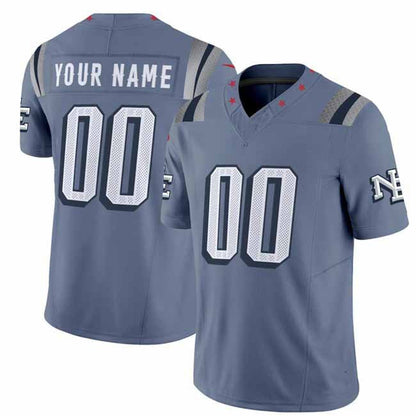 Custom NE.Patriots Active Player 2025 F.U.S.E. Rivalries Vapor Limited Football Stitched Jersey-Nery