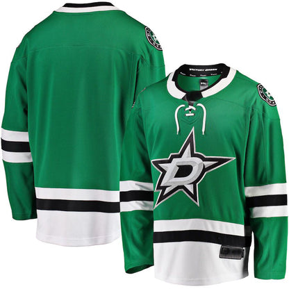 D.Stars Fanatics Branded Breakaway Home Jersey Green Stitched American Hockey Jerseys CROVYIE