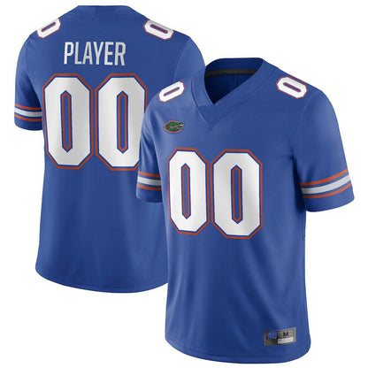 Custom F.Gators Jordan Brand Pick-A-Player NIL Replica Football Jersey Royal American Stitched College Jerseys