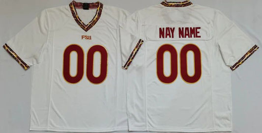 Custom Jersey Florida State Seminoles Red Jersey Mens Youth Women Short Sleeve College Jerseys Stitched American Football Jerseys