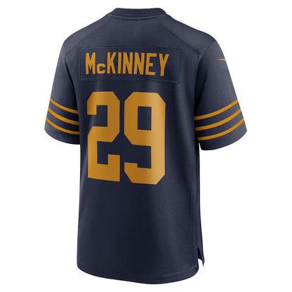 GB.Packers #29 Xavier McKinney Navy The 1923 Classic Game American Football Jerseys