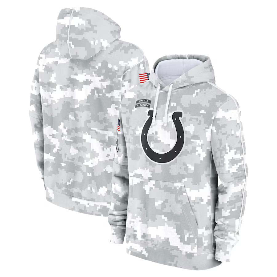 IN.Colts 2024 Salute To Service Club Pullover Hoodie Cheap sale Birthday and Christmas gifts Stitched American Football Jerseys