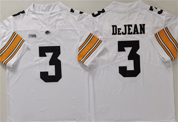 I.Hawkeyes #3 Cooper DeJean White Stitched American College Jerseys