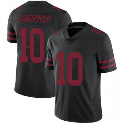 Men's #10 Jimmy Garoppolo SF.49ers Limited Stitched Jerseys