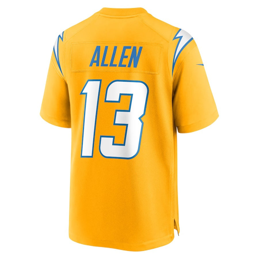 LA.Chargers #13 Keenan Allen Gold Alternate Charger Power Game American Football Jerseys
