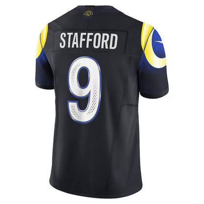 LA.Rams #9 Matthew Stafford 2025 Rivalries Collection Limited Jersey-Nery - Midnight Blue Stitched American Football Jersey-Nerys