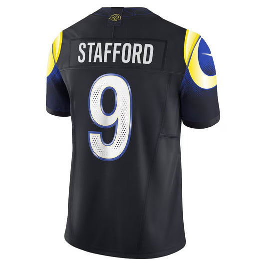 LA.Rams #9 Matthew Stafford 2025 Rivalries Collection Limited Jersey-Nery - Midnight Blue Stitched American Football Jersey-Nerys