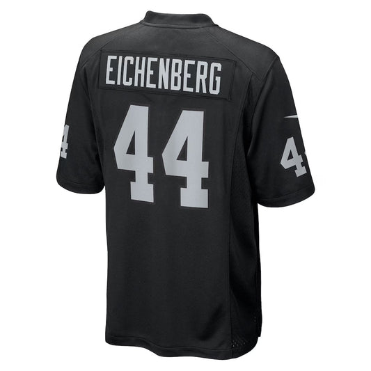 LV.Raiders #44 Tommy Eichenberg Black Team Game American Football Jerseys