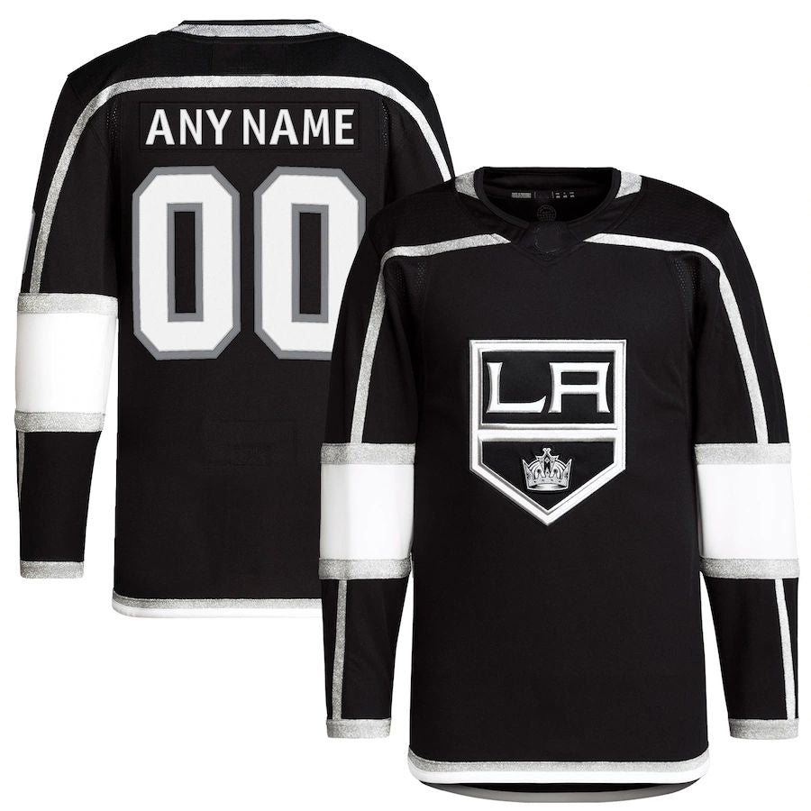Custom LA.Kings Home Primegreen Authentic Pro Jersey Black Stitched American Hockey Jerseys CROVYIE