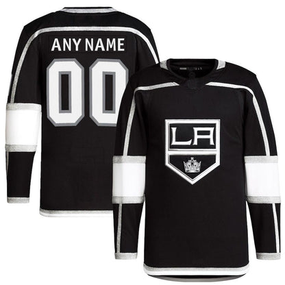 Custom LA.Kings Home Primegreen Authentic Pro Jersey Black Stitched American Hockey Jerseys CROVYIE