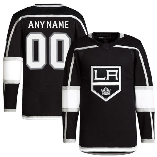 Custom LA.Kings Home Primegreen Authentic Pro Jersey Black Stitched American Hockey Jerseys CROVYIE
