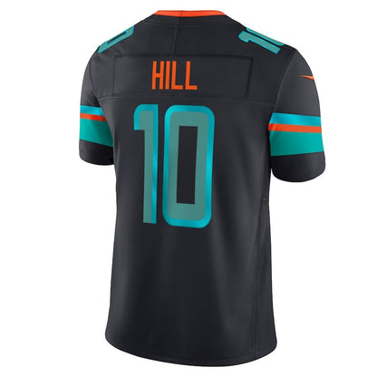 M.Dolphins #10 Tyreek Hill 2025 Rivalries Collection Limited Jersey-Nery - Pitch Blue Stitched American Football Jersey-Nerys