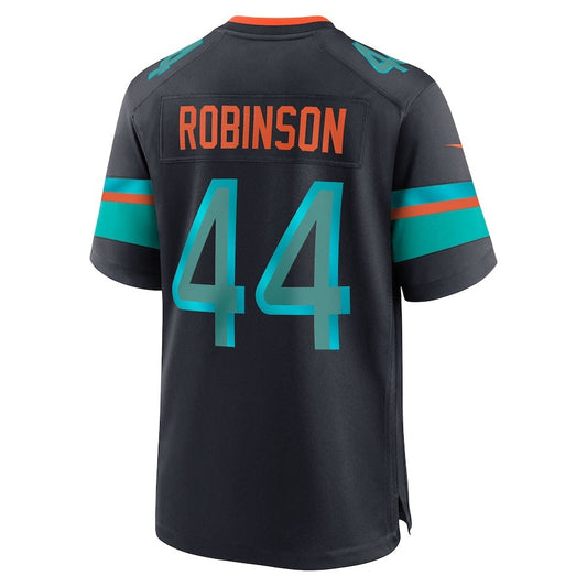 M.Dolphins #44 Chop Robinson 2025 Rivalries Collection Game Jersey-Nery - Pitch Blue Stitched American Football Jersey-Nerys