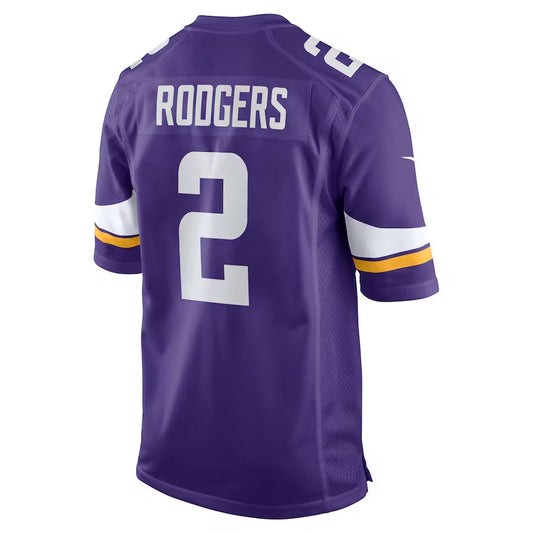MN.Vikings #2 Isaiah Rodgers Purple Team Game Stitched American Football Jerseys