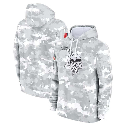 MN.Vikings 2024 Salute To Service Club Pullover Hoodie Cheap sale Birthday and Christmas gifts Stitched American Football Jerseys