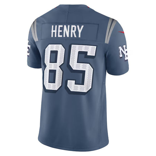NE.Patriots #85 Hunter Henry 2025 Rivalries Collection Limited Jersey-Nery - Storm Blue Stitched American Football Jersey-Nerys