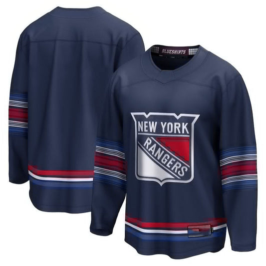 NY.Rangers Fanatics Alternate Premier Breakaway Jersey - Navy Stitched American Hockey Jerseys CROVYIE
