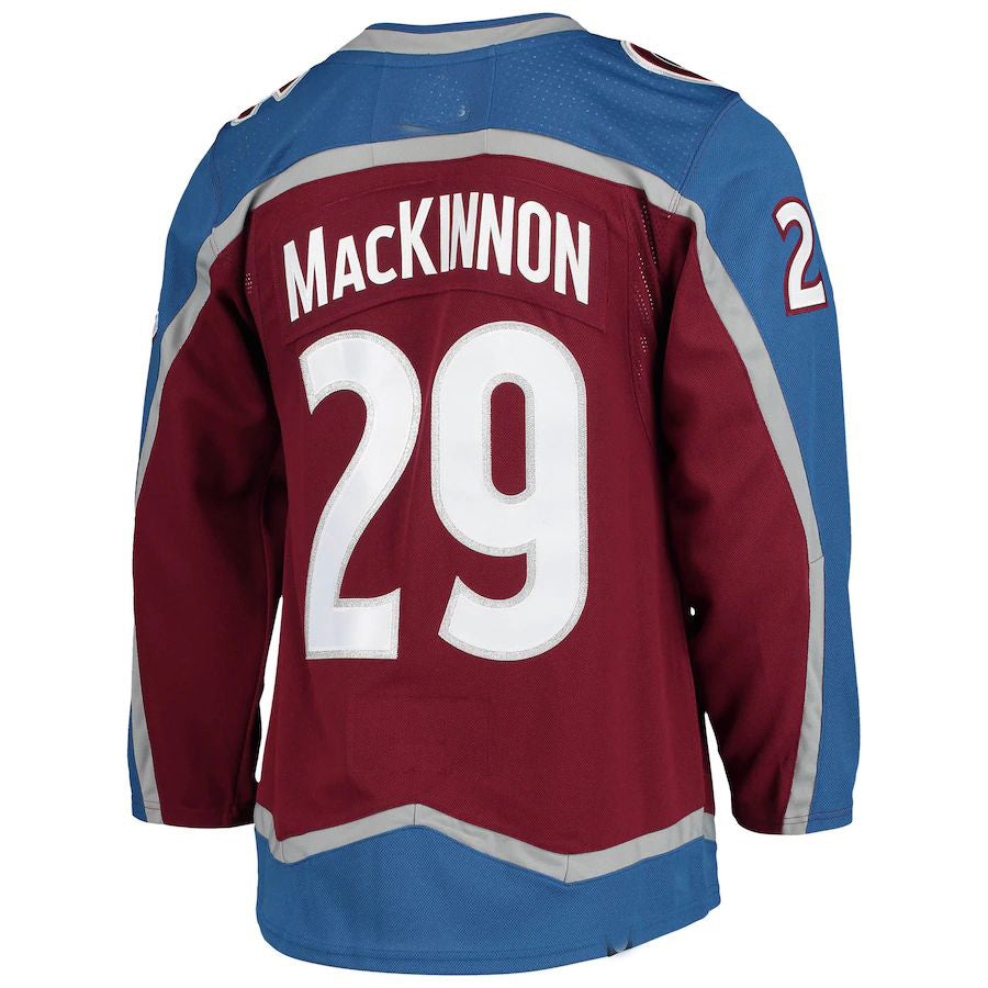 C.Avalanche #29 Nathan MacKinnon Home Primegreen Authentic Pro Player Jersey Burgundy Stitched American Hockey Jerseys CROVYIE