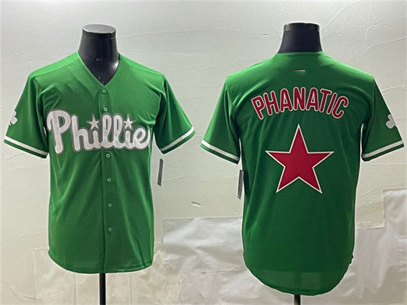 Philadelphia Phillies Phanatic Green Limited Stitched Baseball Jersey