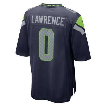 S.Seahawks #0 DeMarcus Lawrence College Navy Team Game Stitched American Football Jerseys