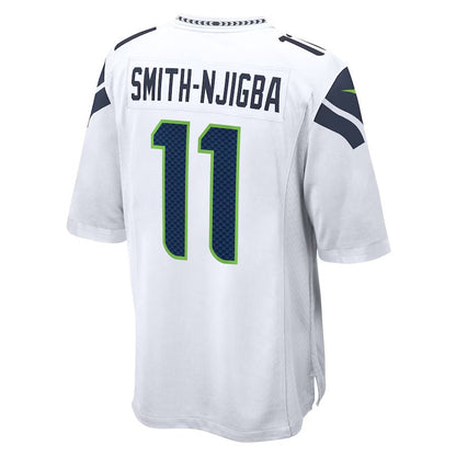 S.Seahawks #11 Jaxon Smith-Njigba White 50th Season Game Stitched American Football Jerseys