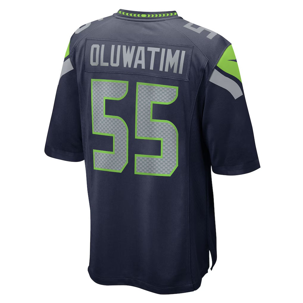 S.Seahawks #55 Olu Oluwatimi College Navy Team Game Stitched American Football Jerseys