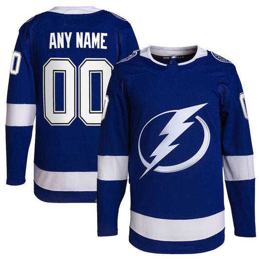 Custom TB.Lightning Home Primegreen Authentic Pro Jersey Royal Stitched American Hockey Jerseys CROVYIE