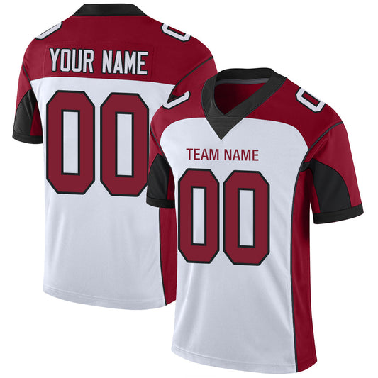 Custom A.Cardinal Men American White Stitched Football Jerseys