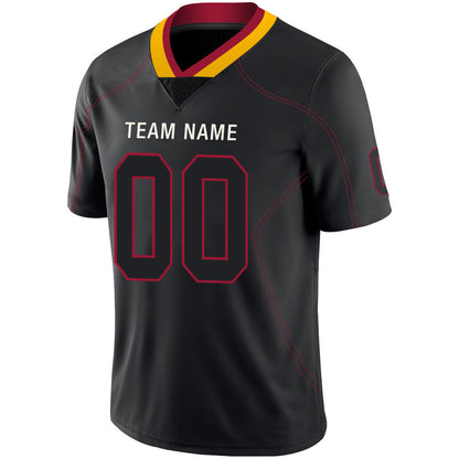 Custom A.Cardinal Men American Black Fashion Stitched Football Jerseys