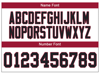 Custom A.Cardinal Men American Black Fashion Stitched Football Jerseys