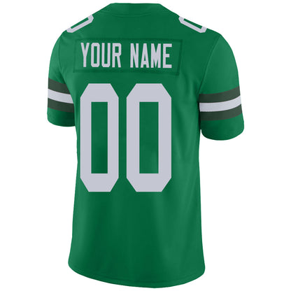 Custom NY.Jets Stitched American Football Jerseys Personalize Birthday Gifts Green Jersey
