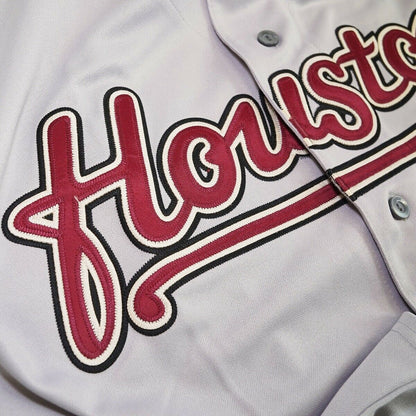 Custom Houston Astros 2012 White Men's Jersey Stitched